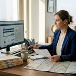 Travel concierge planning luxury itinerary