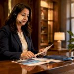 Woman providing 24/7 travel assistance support