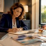 Travel advisor creating bespoke itinerary