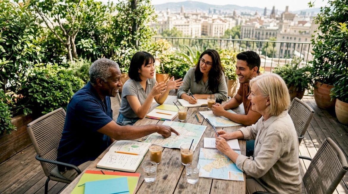 Group meeting on destination partnerships