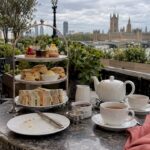Afternoon tea with a London skyline view